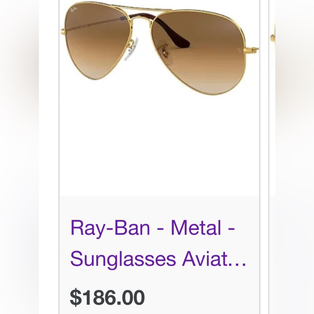 Women’s ray-band sunglasses